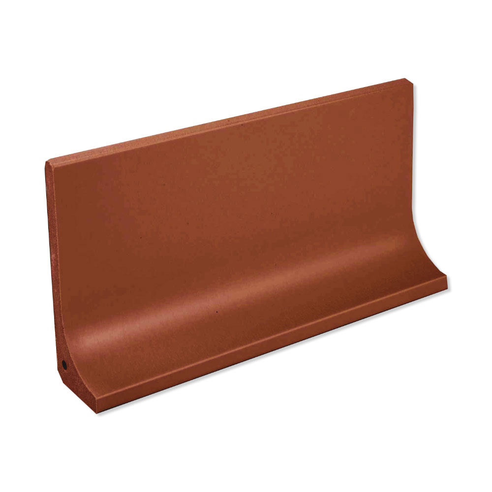 Klinker Aciker Skirting Board Röd Matt 24x12 cm